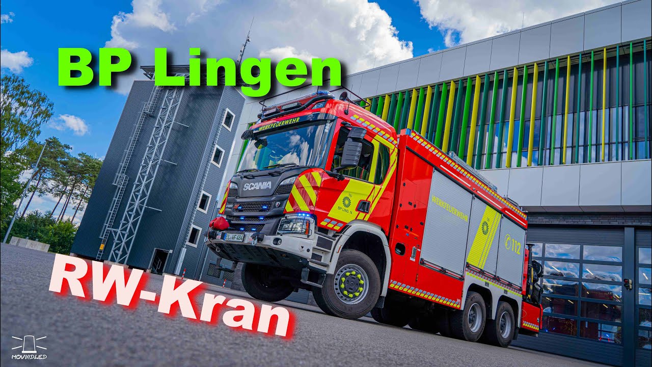 RW Kran Werkfeuerwehr BP Lingen / EMPL