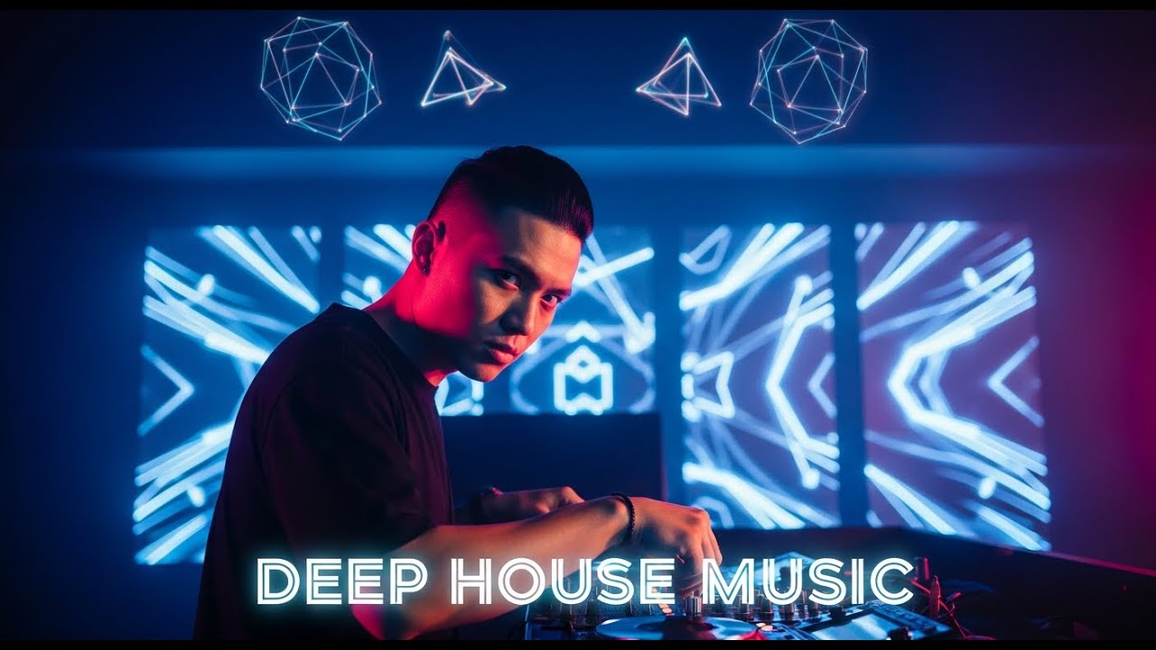 Deep House Party Lights 🌈 Deep Bass Beats for Club Nights and Night Dance Energy