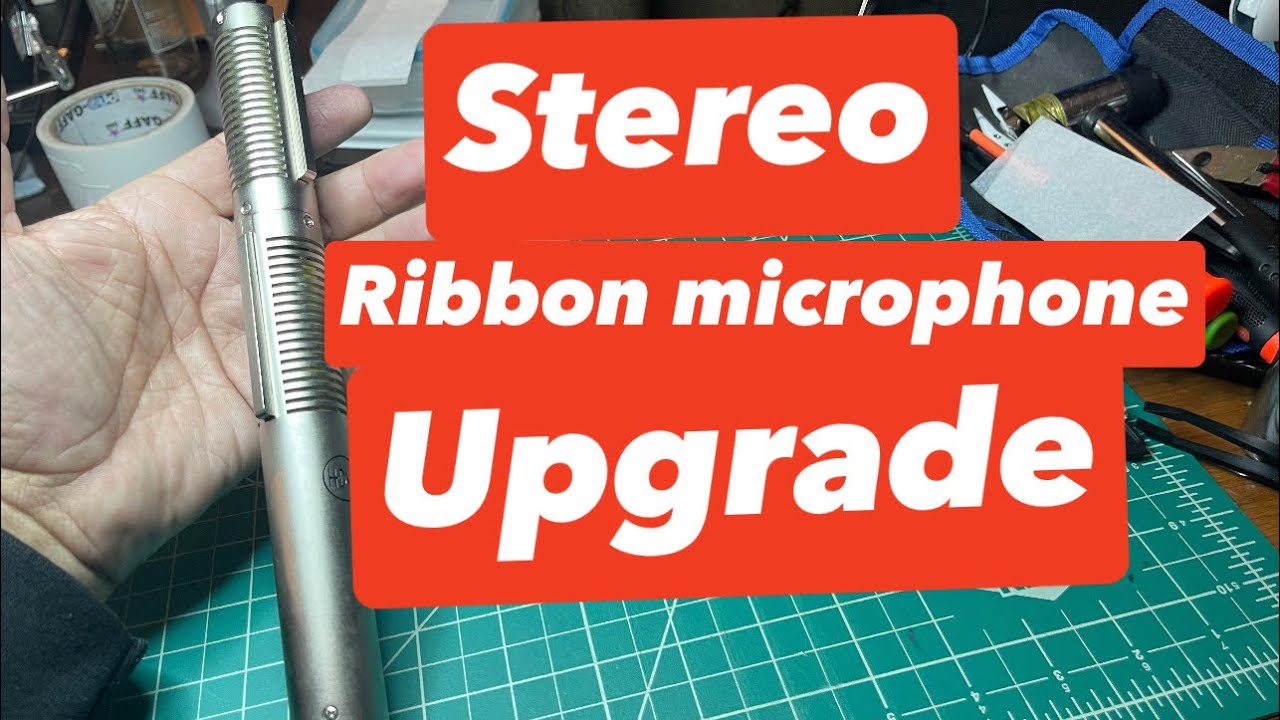 Stereo ribbon microphone upgrade