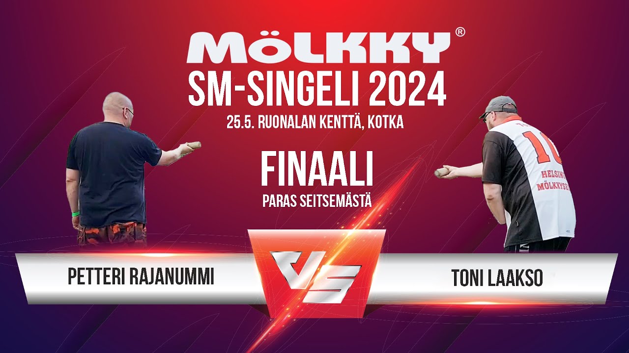 Mölkky | SM-Singeli 2024 | Finaali: Petteri Rajanummi – Toni Laakso