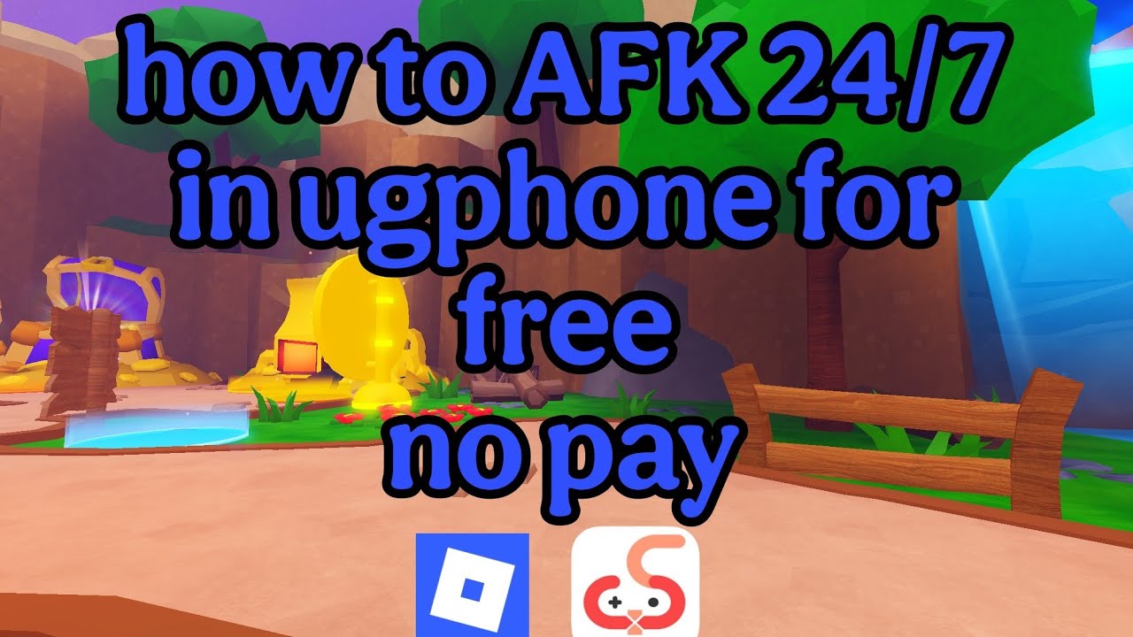HOW TO AFK ROBLOX 24/7 WITHOUT WI-FI FOR FREE WHILE USING UGPHONE