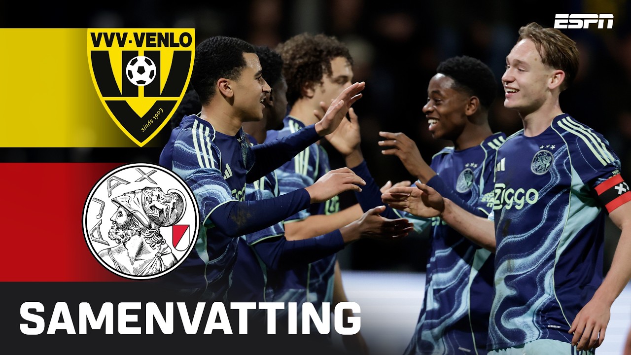 David Kalokoh STEELT DOELPUNT VAN Pharell Nash￼ | Samenvatting VVV-Venlo - Jong Ajax