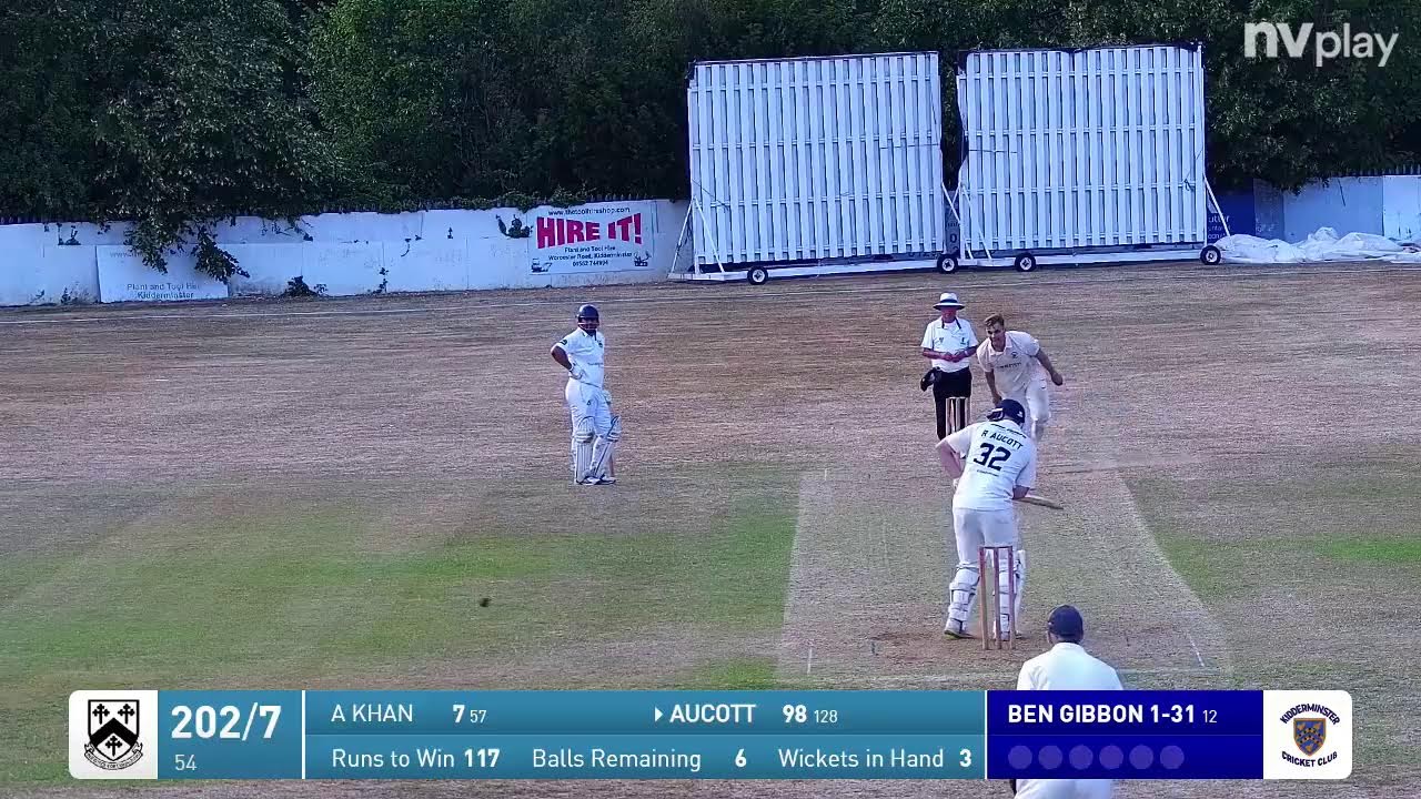 Kidderminster CC 1st XI vs Worfield CC 1st