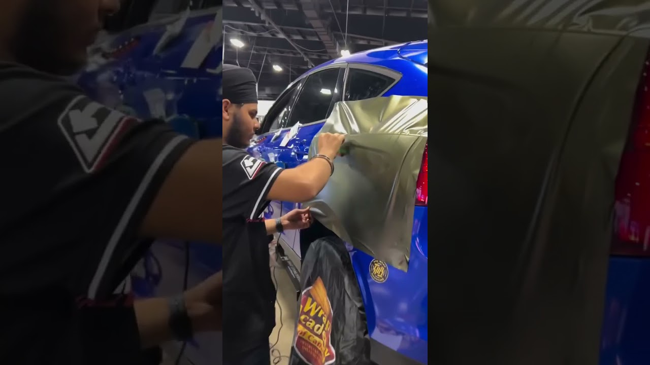 Wall wrap/ Sign expo Canada Day one recap #wallwrap #signexpo #vinyl