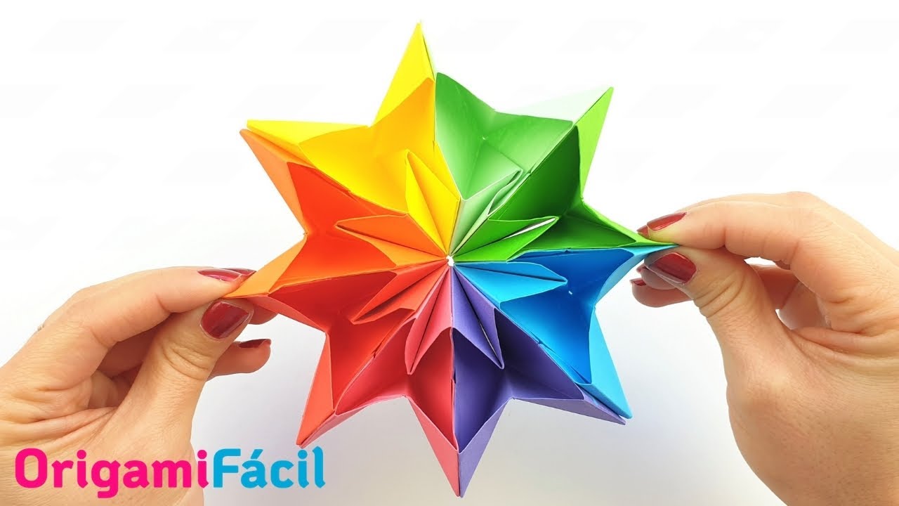 🌟 Estrella de papel infinita - Se mueve y libera estrés