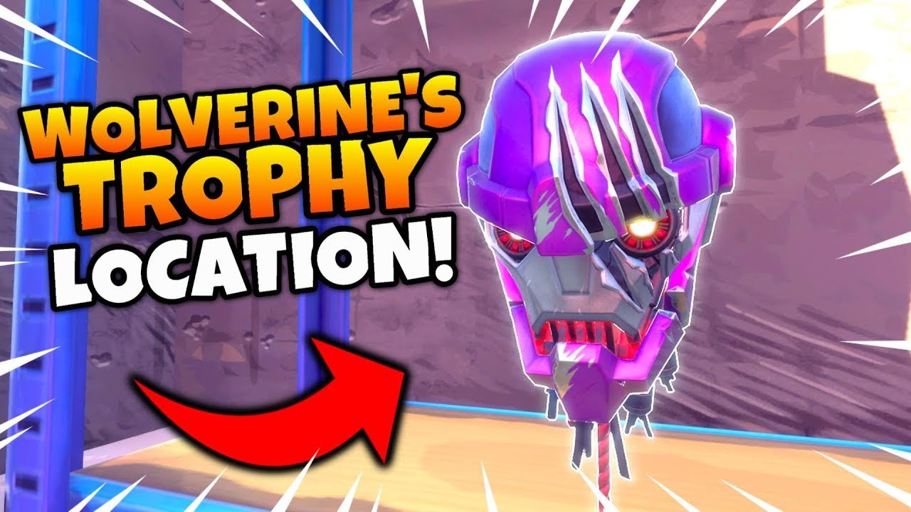 Find Wolverine's Trophy in Dirty Docks Location (Fortnite WOLVERINE Week 3 Challenge)
