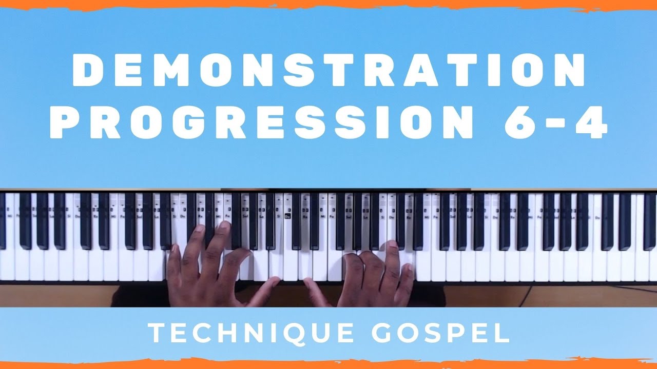 DEMONSTRATION PROGRESSION D'ACCORDS 6-4 🎹🔥