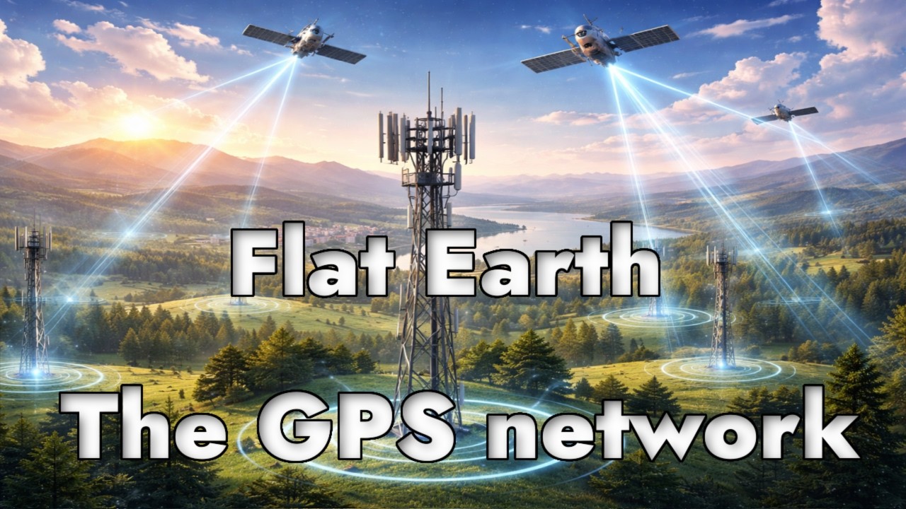 GPS не использует спутники на плоской Земле