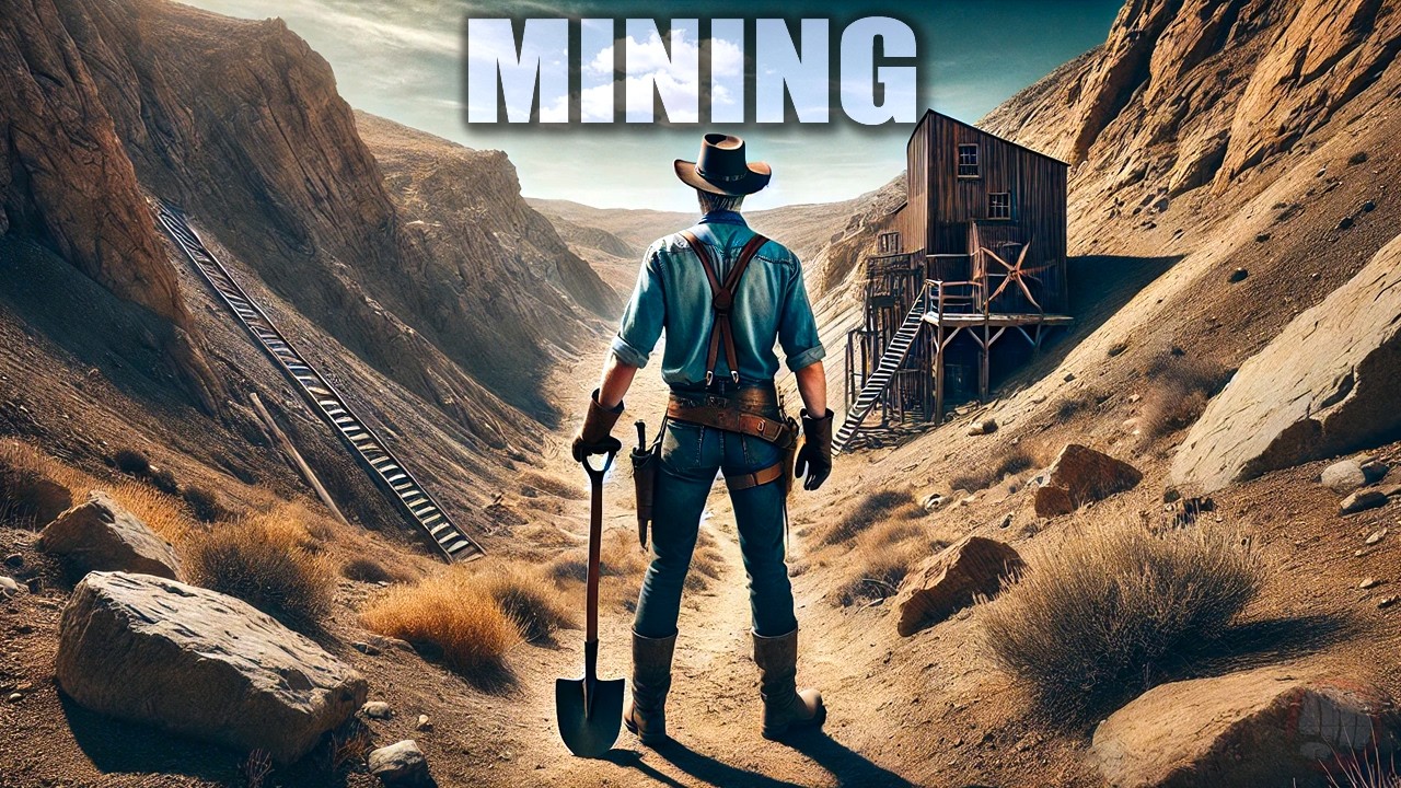 This is a NEW Wild West Mining Simulation Game...