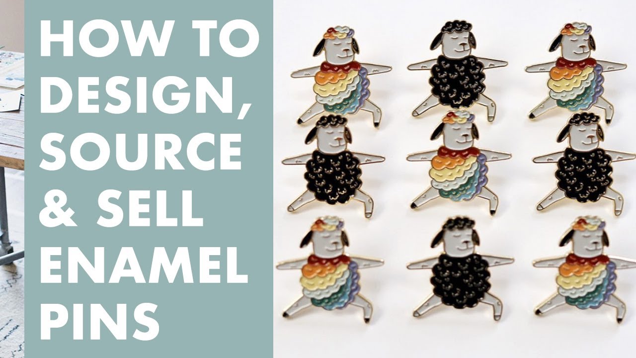 How to Design, Source, and Sell Your Own Enamel Pins