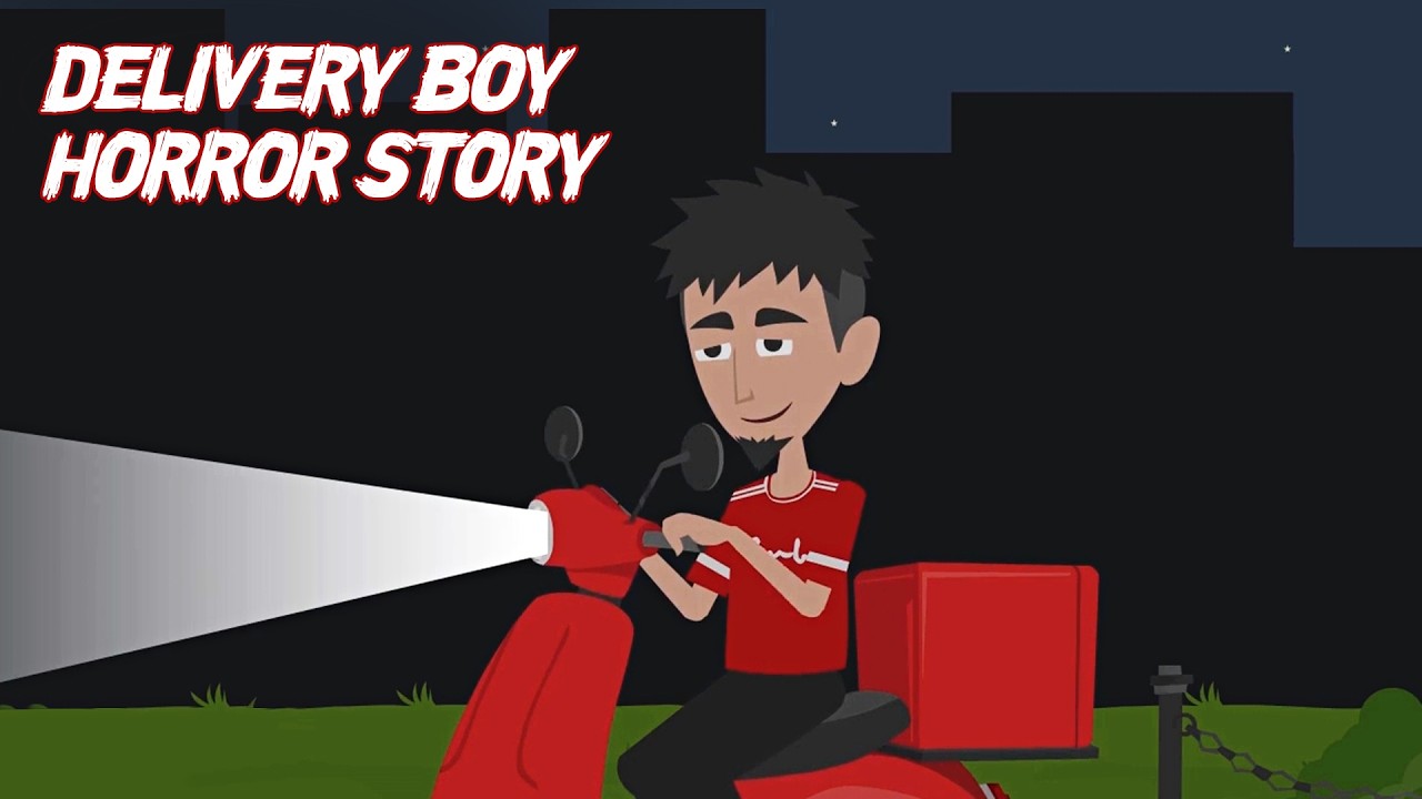 Delivery Boy Horror Story | Animated Horror Stories In Hindi