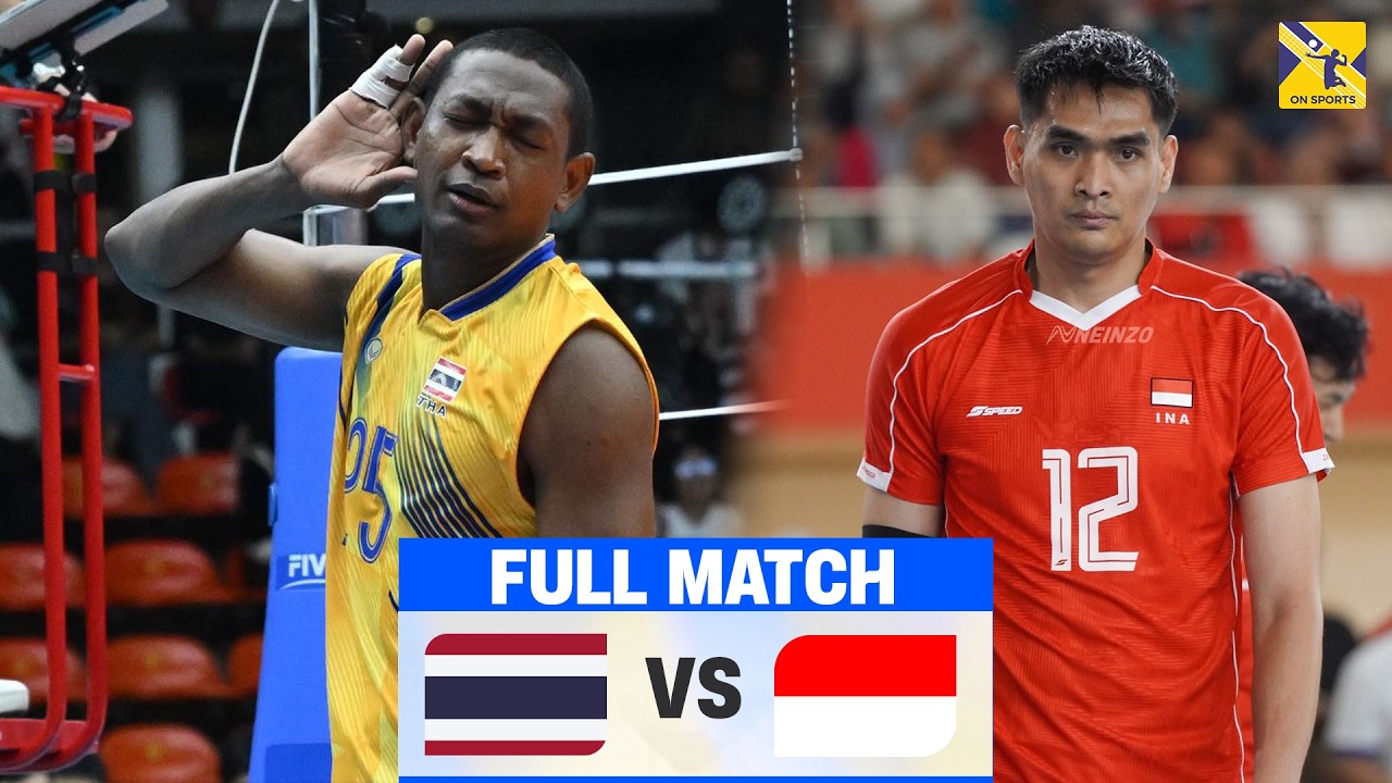 FULL HD | THAILAND vs INDONESIA | So tài cực căng Kissada Nilsawai vs. Rivan Nurmulki