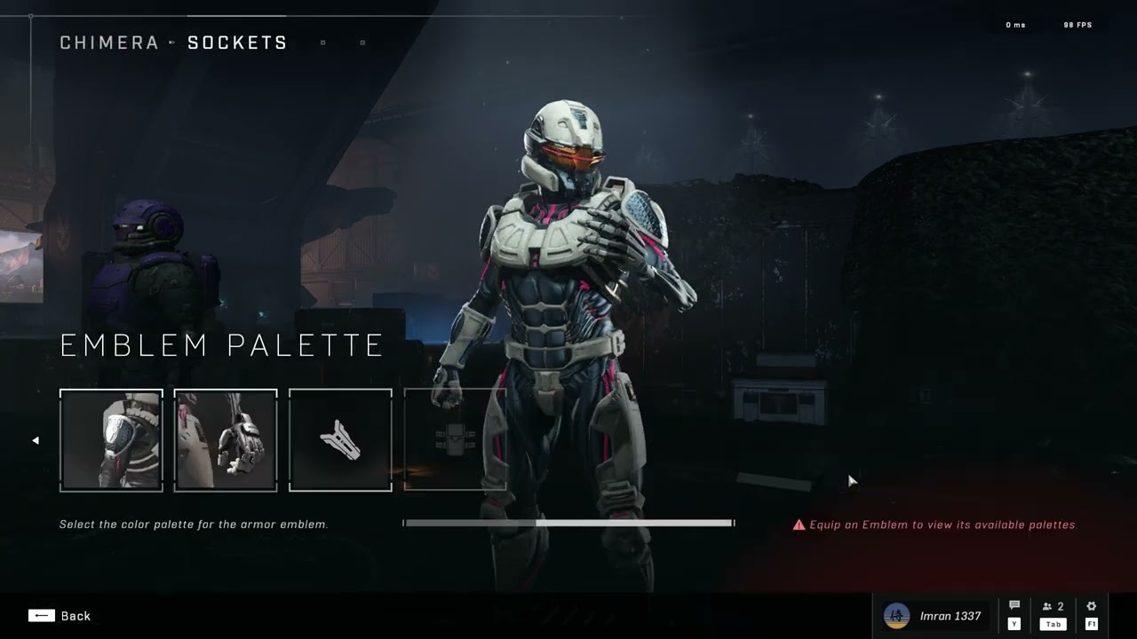 Halo Infinite S3 Armor Core Customization - Chimera & Mirage IIC