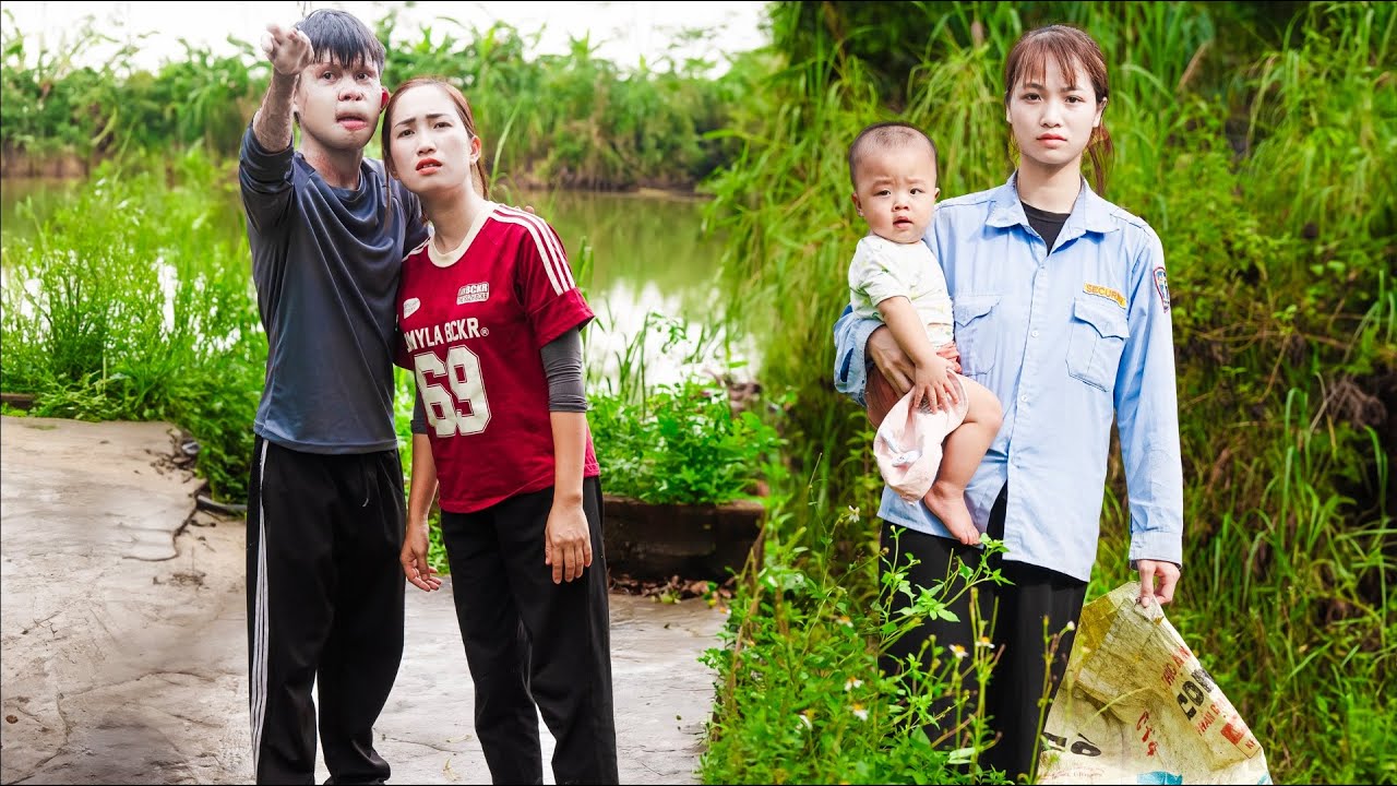 17-YEAR-OLD SINGLE MOTHER: Hoa & Thai suddenly discovered mother and daughter were following them
