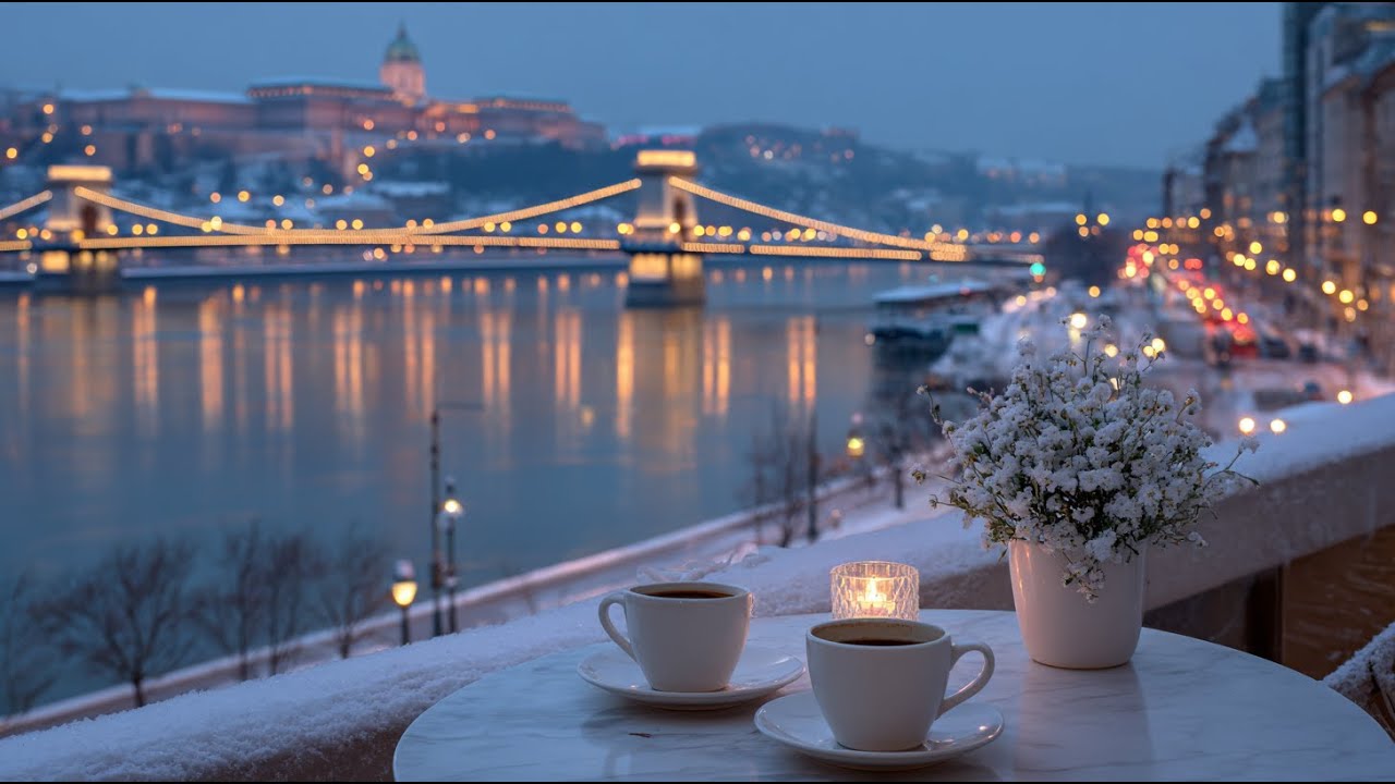 Evening Coffee in Budapest, Hungary ☕ | Calm Piano | Coffee & Keys