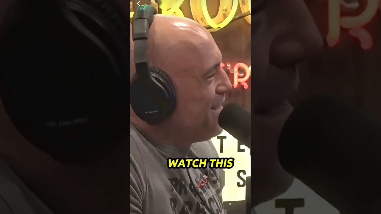 Joe Rogan Reacts to Kamala Harris Comment 😳 #shorts
