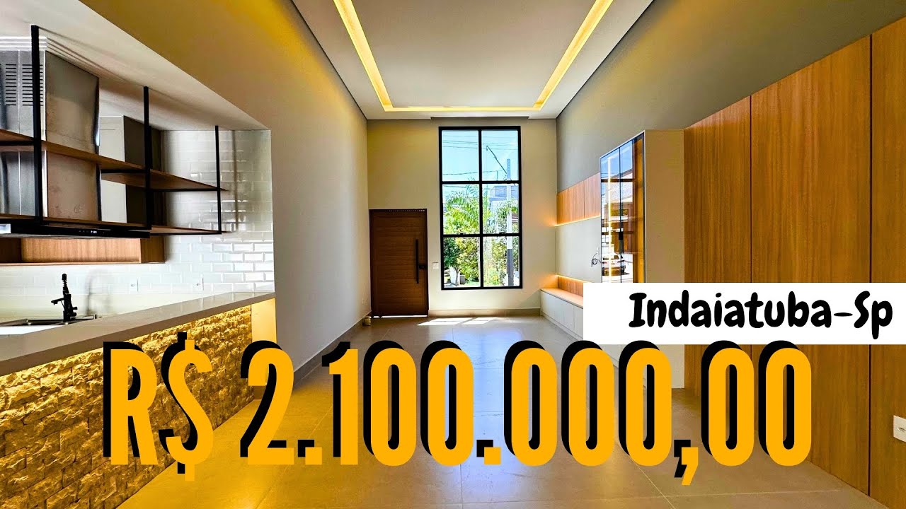 😍A CASA TÉRREA MAIS COMPLETA EM MARCENARIA PRA VENDA NO CONDOMÍNIO PIEMONTE EM INDAIATUBA-SP