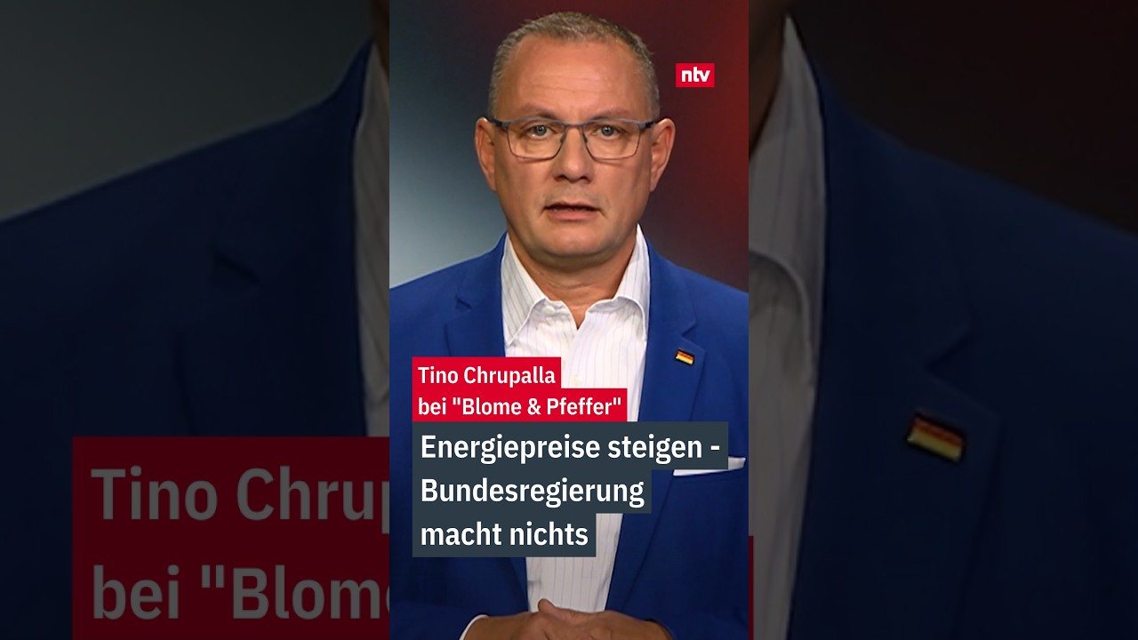 Energiepreise steigen und die Bundesregierung macht nichts - 