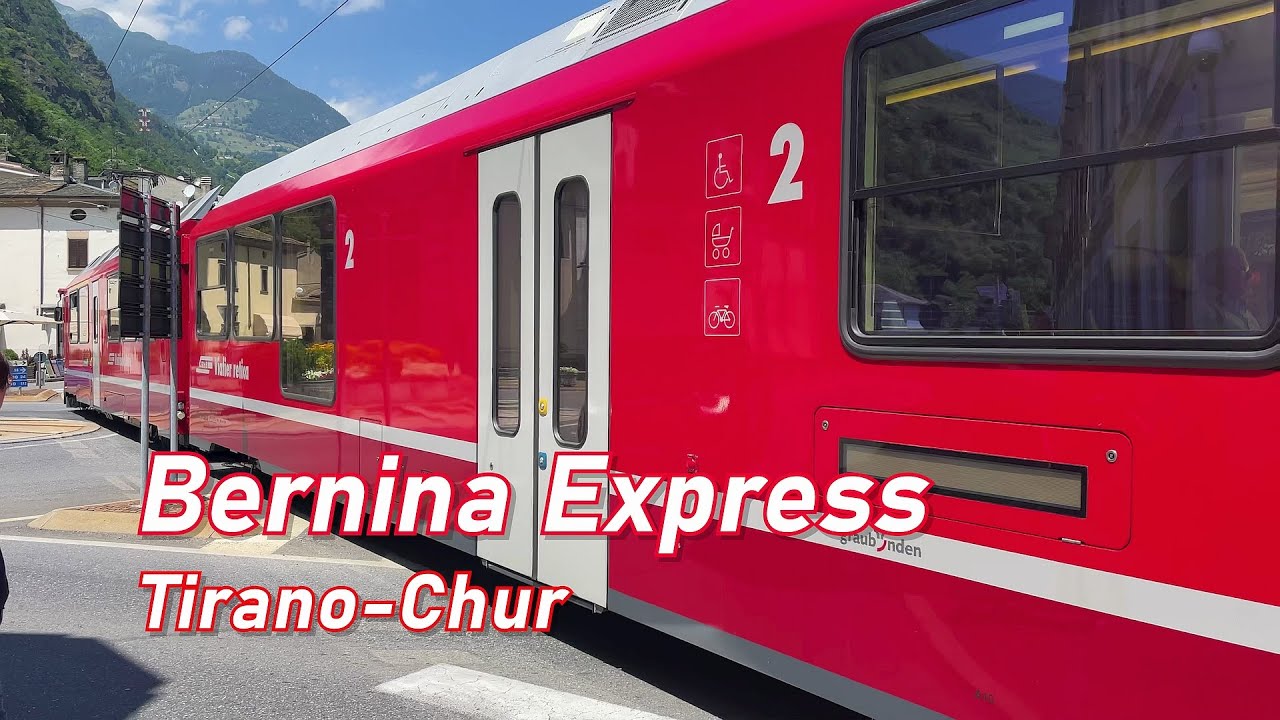 Przejazd Bernina Expressem na trasie Tirano-Chur - 2024-07-05