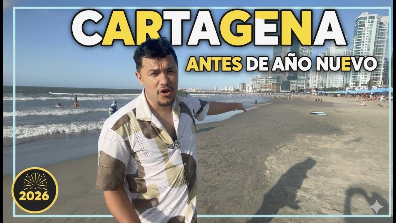 Visité CARTAGENA, COLOMBIA 🇨🇴 antes del Año Nuevo   y esto me sorprendió! 😱