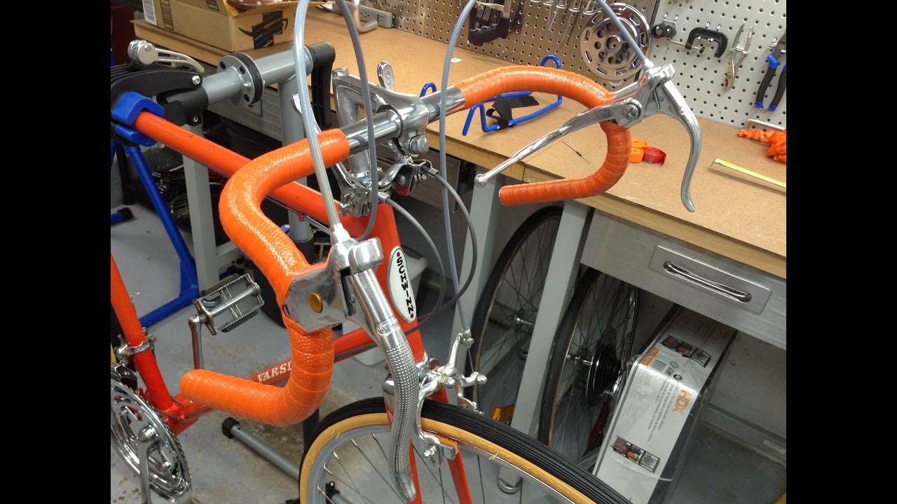 Replacing handlebar tape on 1973 Schwinn Varsity