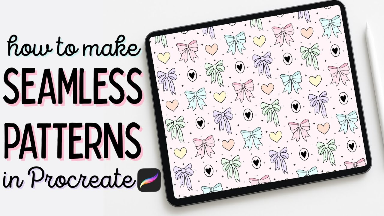 How to Make Seamless Patterns in Procreate