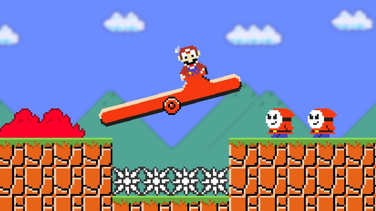 Mario Can't Touch the Color RED!