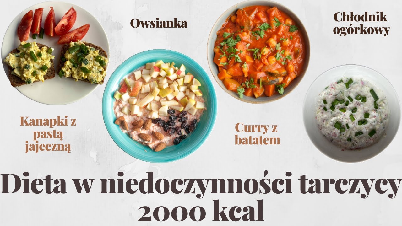 CO JEM W NIEDOCZYNNOŚCI TARCZYCY? 🥗  Pyszne, szybkie i zdrowe posiłki!😀