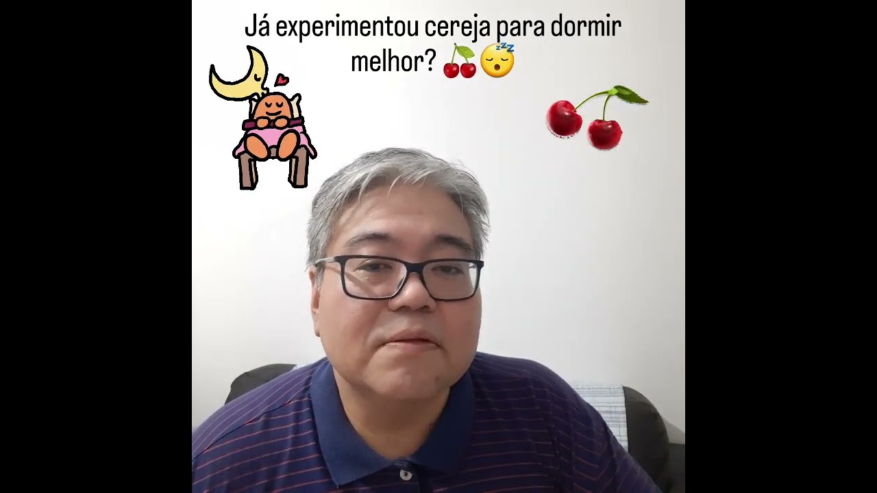 CEREJA &eacute; bom para dormir melhor? Entenda mais neste v&iacute;deo.