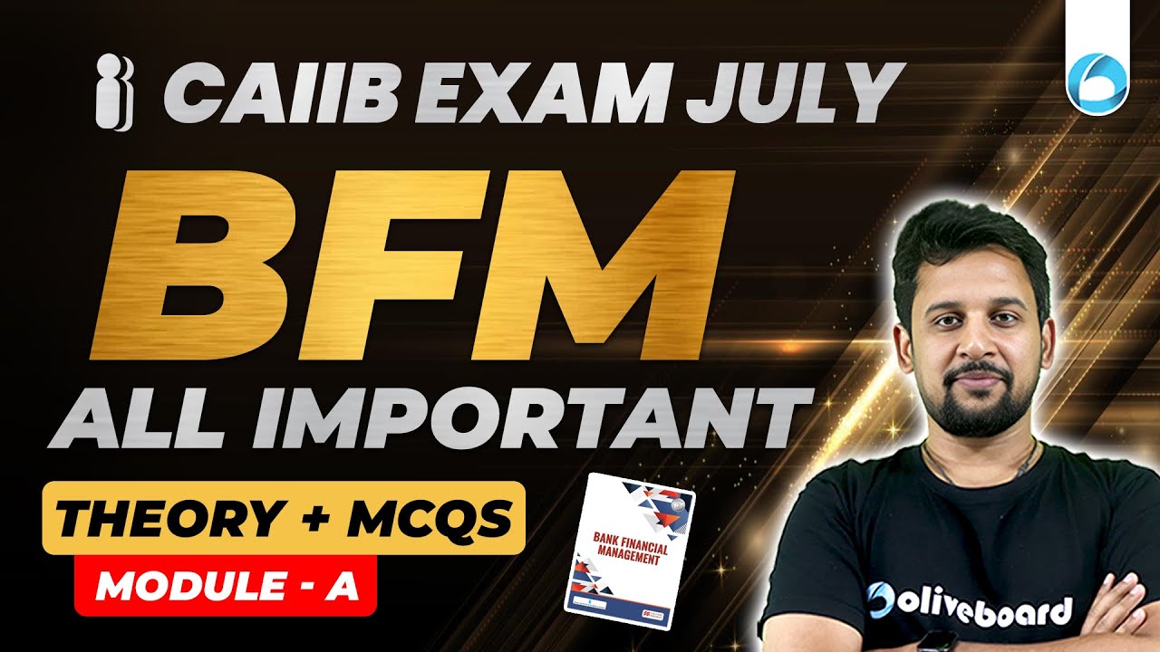 CAIIB BFM Marathon Class | CAIIB BFM Module A Marathon Session | CAIIB Bank Financial Management