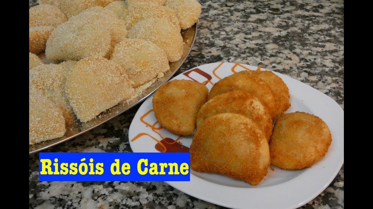 Como Faço Rissóis de Carne