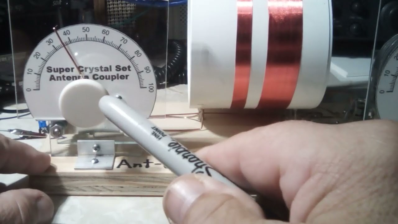 Super Crystal Radio Set
