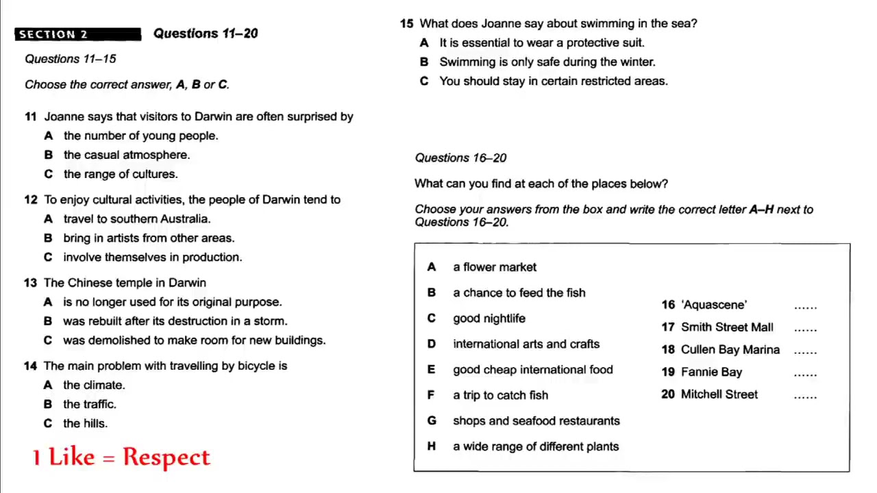 Council Youth Scheme Application for Funding for Group Project Listening Test