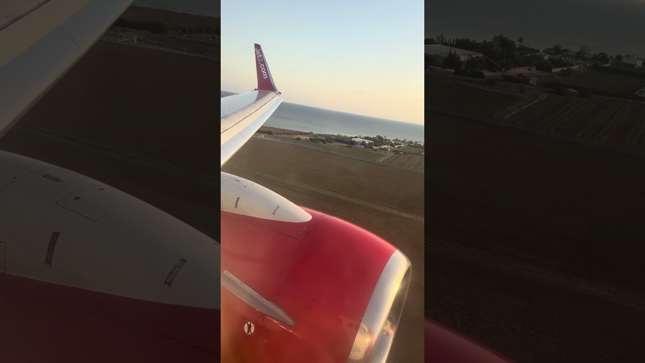 Jet2 737-8 landing into Paphos (PFO)