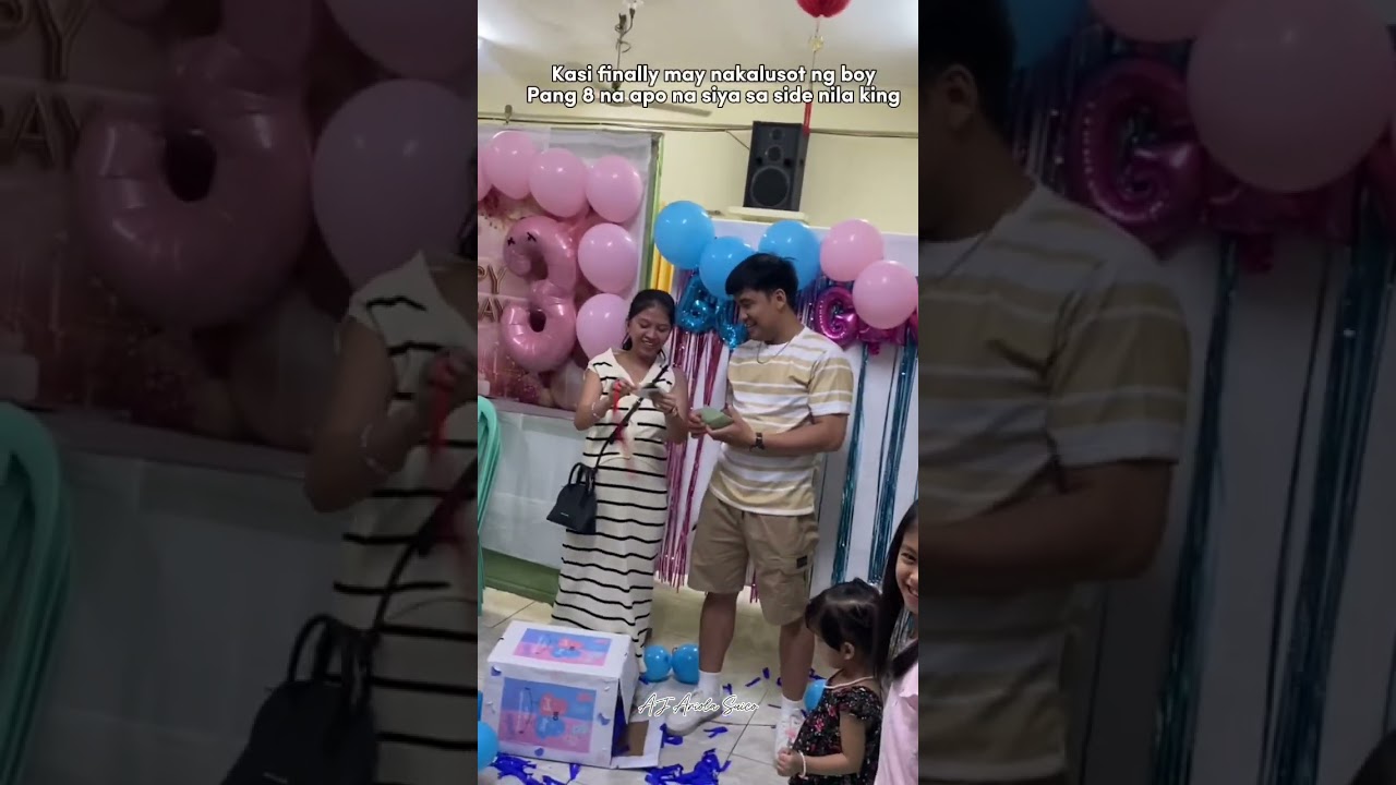 Ate CL’s 3rd Birthday and The Gender Reveal🐾🥳💙 #ajariolasuicovlog