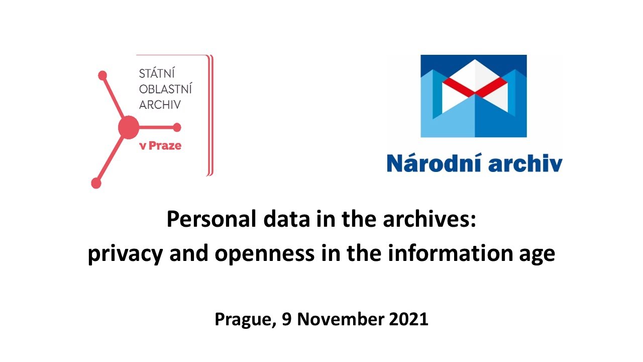 Personal Data in Archives: Privacy and Openness in the Information Age