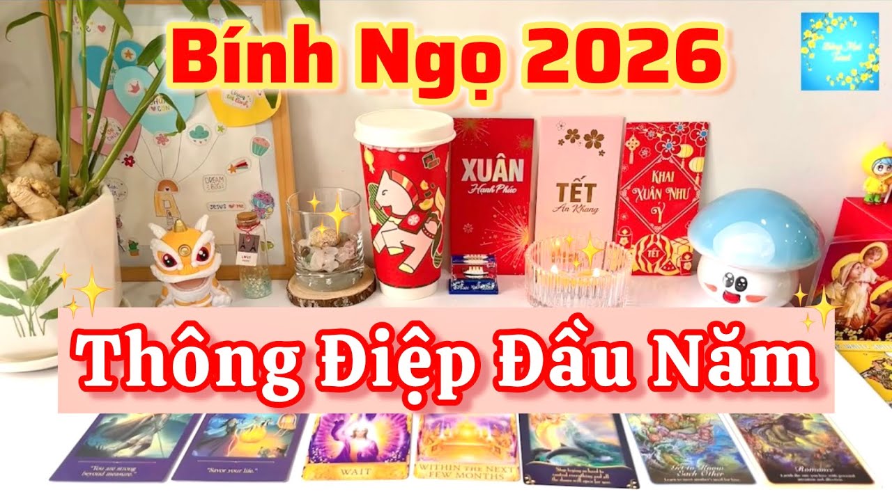 Trải bài KHAI NIÊN ✨🌸💖 Nếu bạn hữu duyên nhìn thấy video thì đây là thông điệp của bạn 🦄🐎