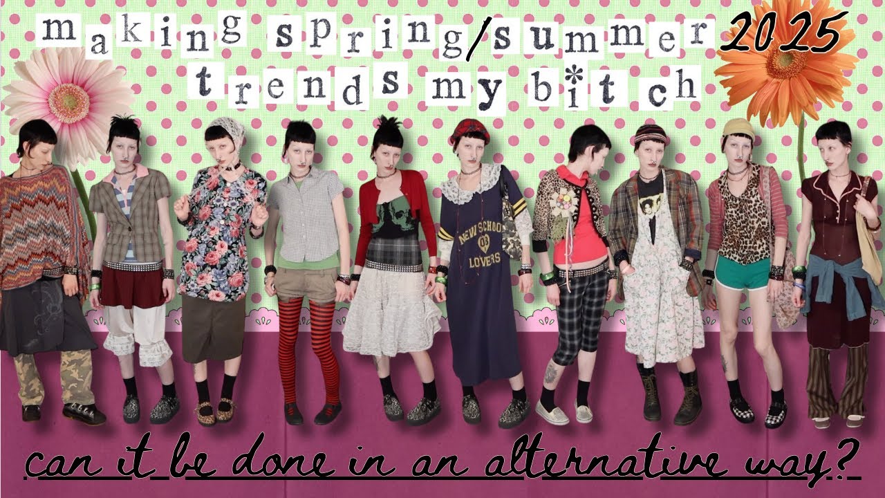 spring/summer 2025 fashion trends + how I'd style them (alt edition)