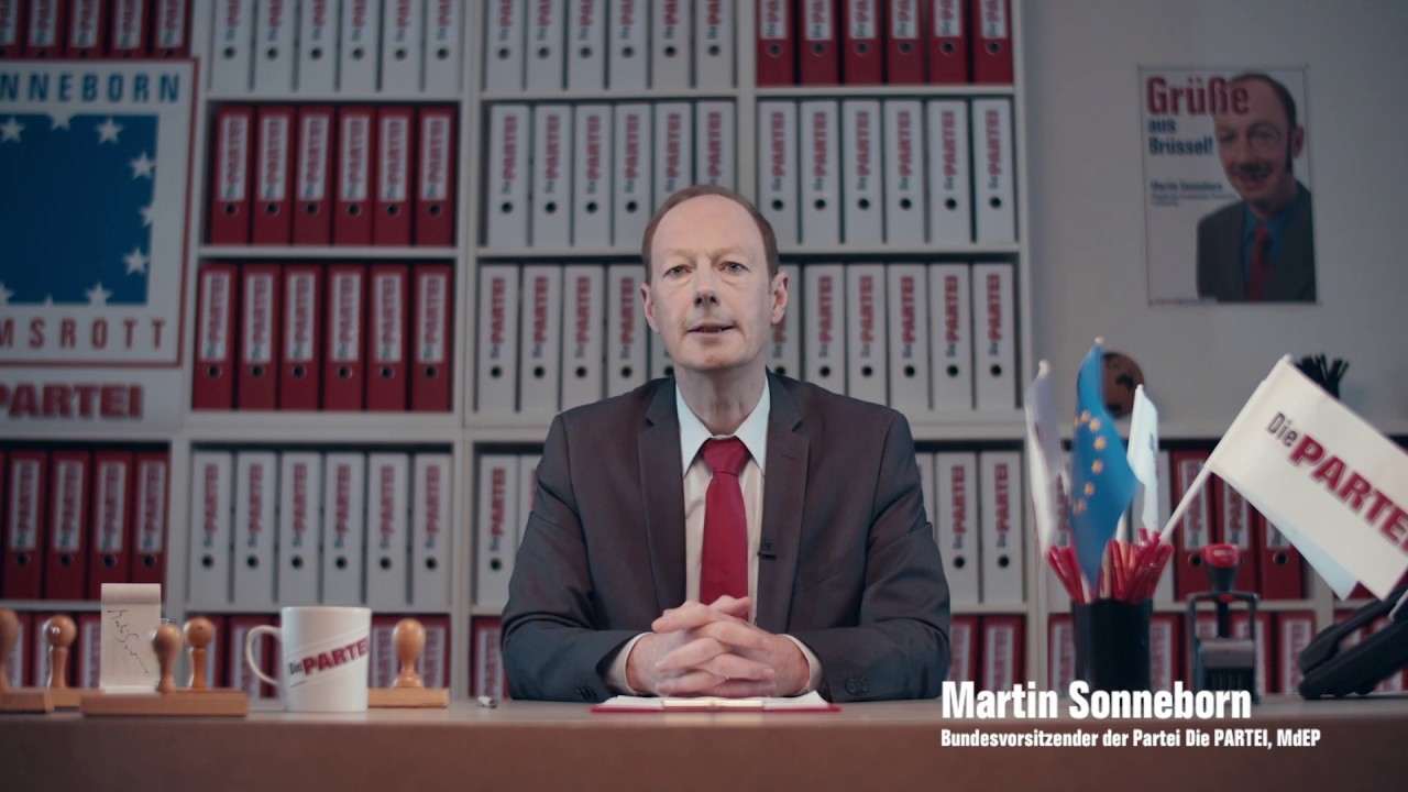 Die PARTEI pr&auml;sentiert den AfD-Blocker