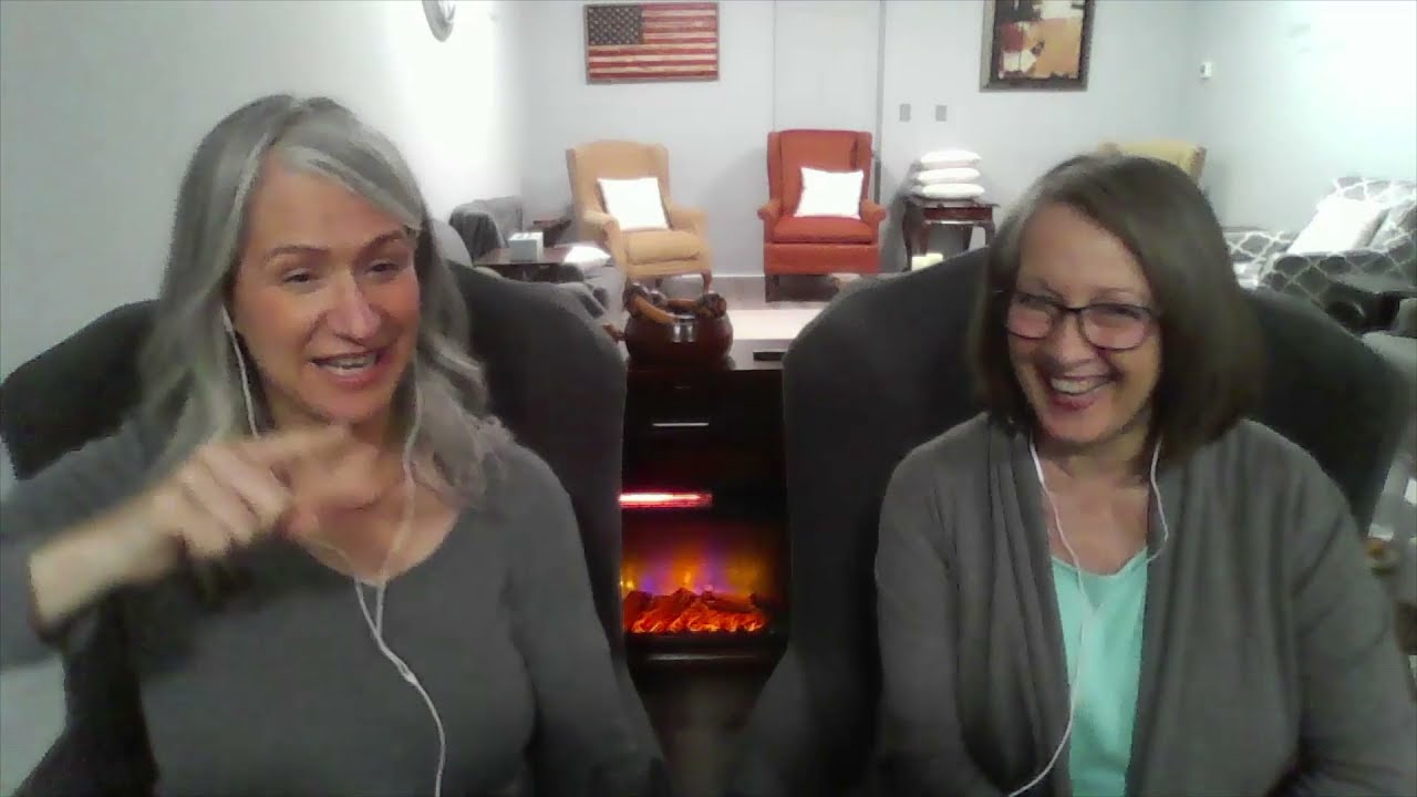 2 Psychics REACTION to Lady with the White Hair. From the Ghosts point of view.