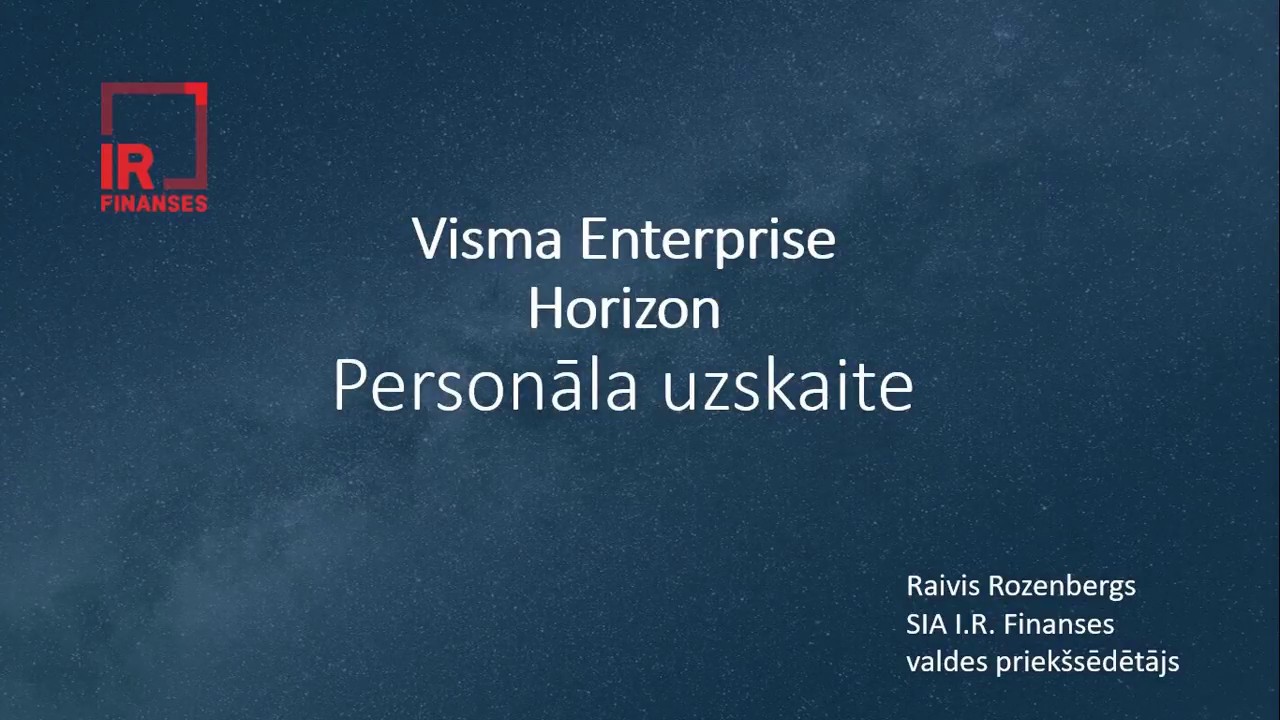 Horizon Personāla uzskaite