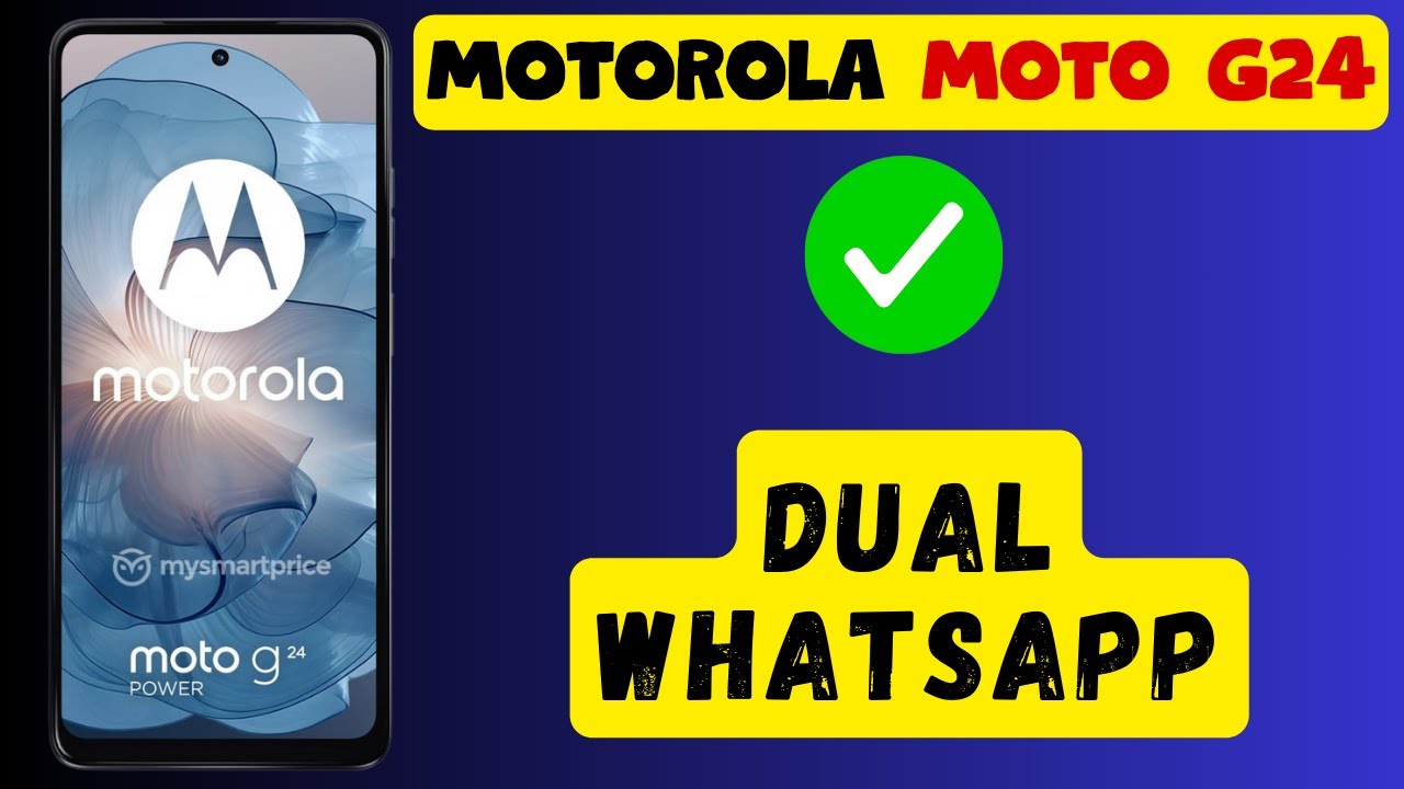 Dual WhatsApp Motorola Moto G24 || Как использовать опции Dual WhatsApp || Настройки Dual WhatsApp