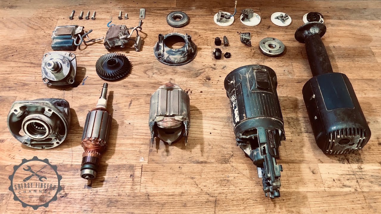 Restoration of a Bosch Angle-Grinder