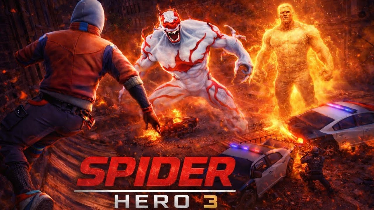 Spider hero 3 game gameplay Part -2 #viral #trending #gaming #viralvideo #spiderman #android  