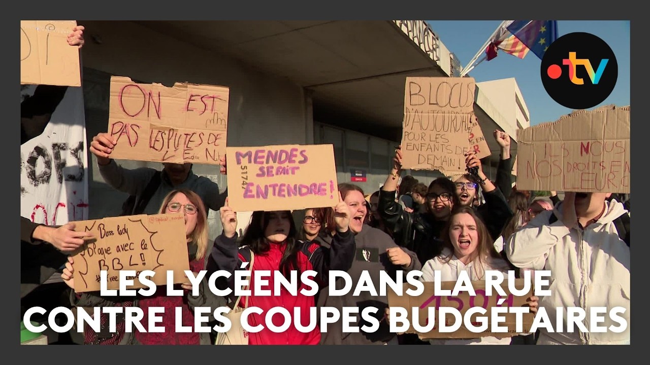 Briançon, Vitrolles, Marseille, le mouvement des lycéens contre les coupes budgétaires se poursuit