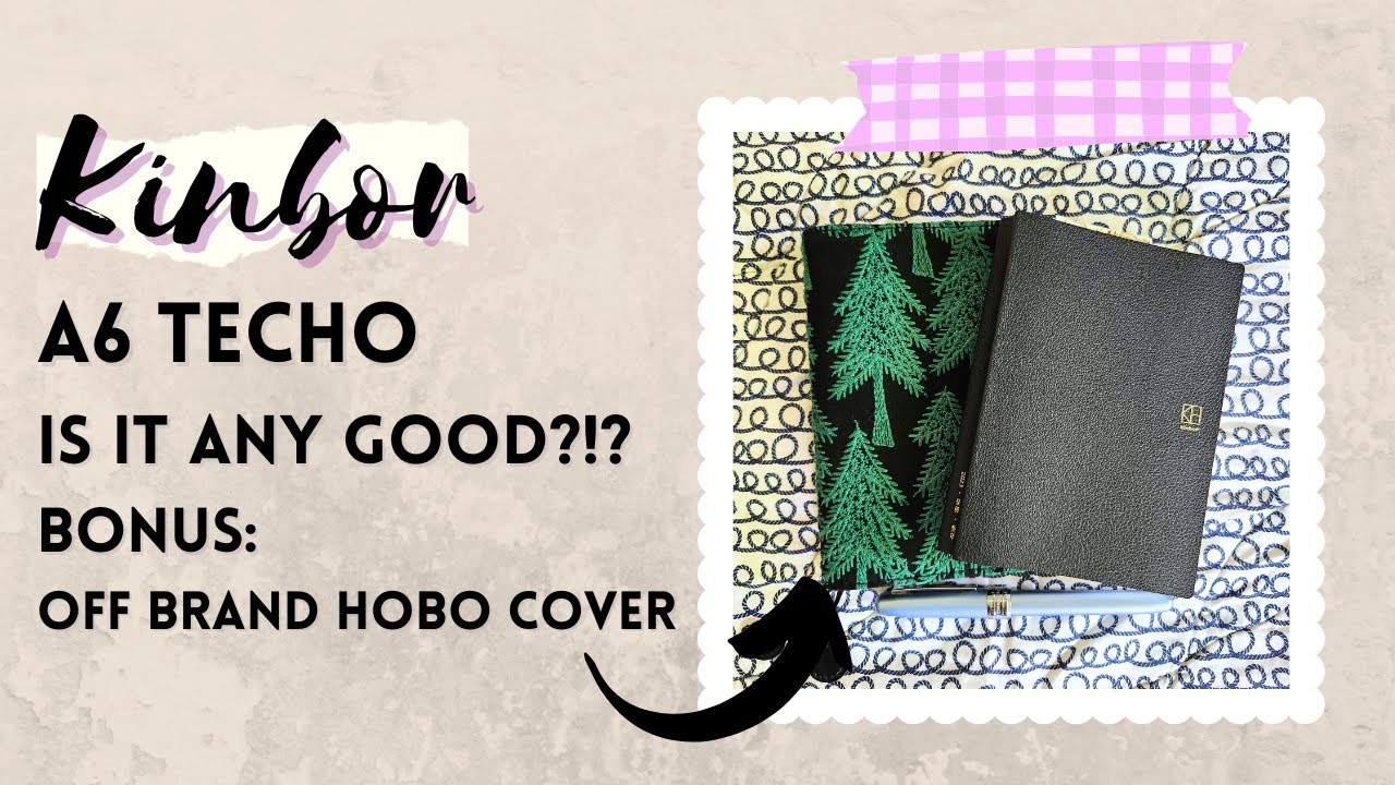 A6 Kinbor Hobonichi dupe | How I use it | Planner Peace?