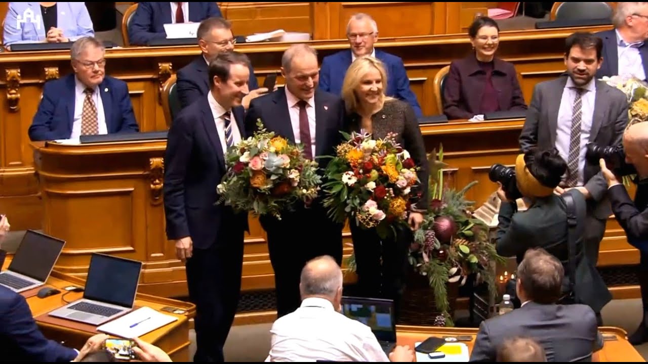 Election &agrave; la Pr&eacute;sidence du Conseil national - 1.12.2025