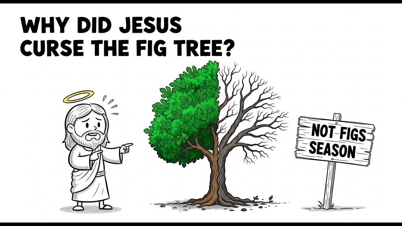 Why Did Jesus Curse the Fig Tree When It's Not Fig Season? Mark 11 - Mystery SOLVED! #BibleTruth