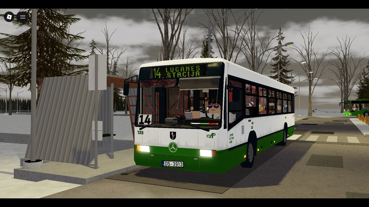 Roblox: Lugane - Mercedes-Benz Conecto O345C #125 Linia 14