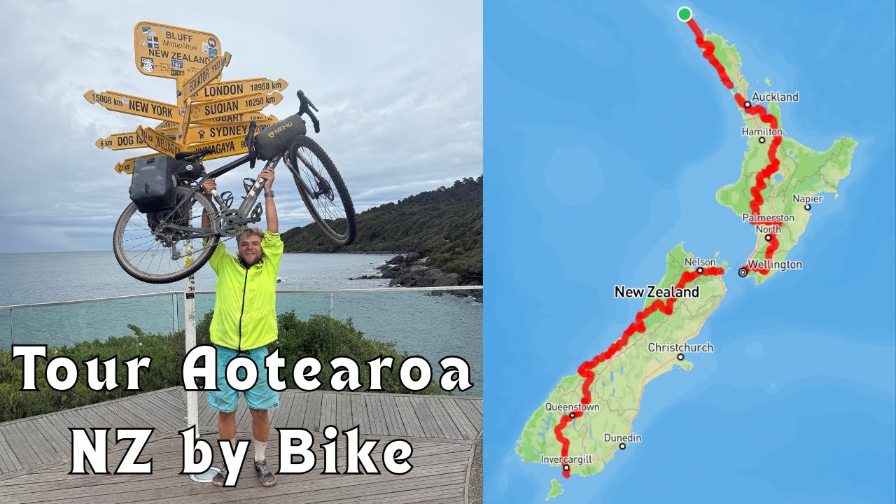 Cycling the length of New Zealand - Tour Aotearoa